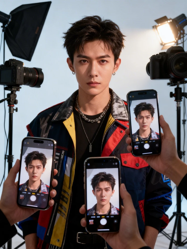 多机位街拍时尚写真