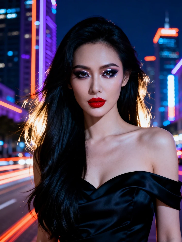 冷艳御姐写真生成