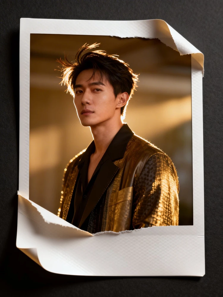 拍立得出框穿搭照