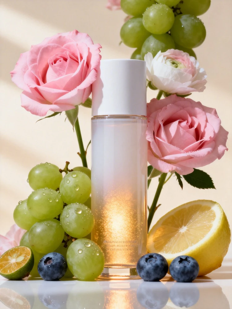 鲜花果萃高端产品海报