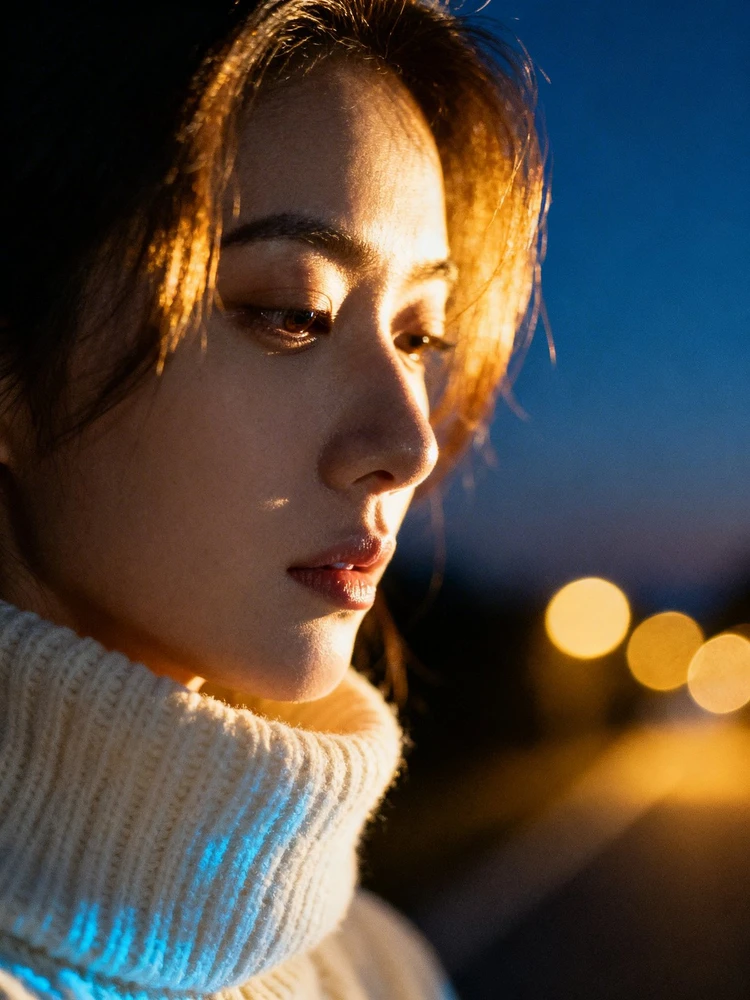 电影氛围人像写真