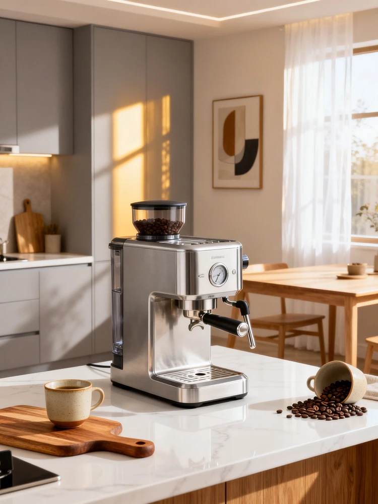 商品图一键生成厨房场景海报