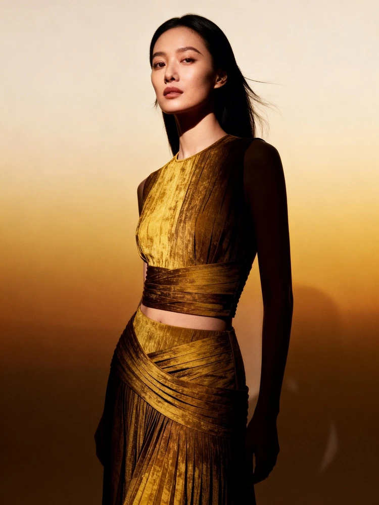 服装一键上身模特大片