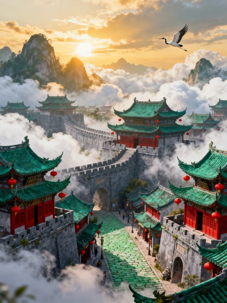 仙侠古城幻境生成器