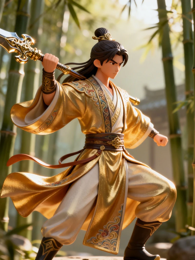 汉服侠客3D手办写真