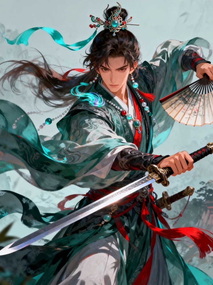 国风武侠动漫角色生成