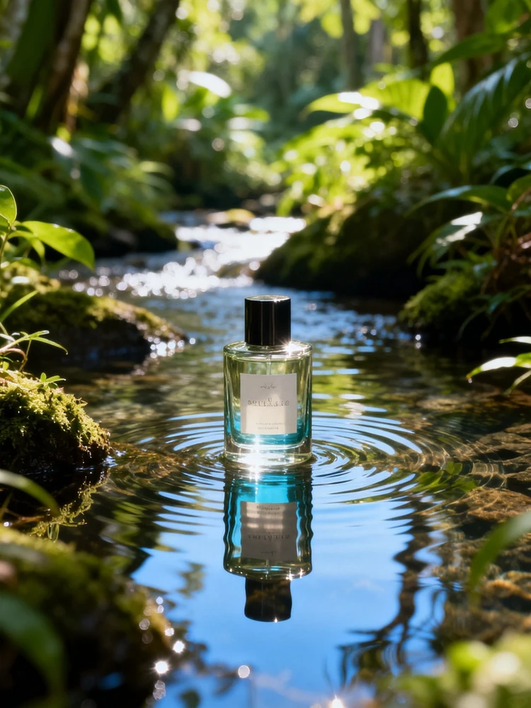 雨林倒影商品大片