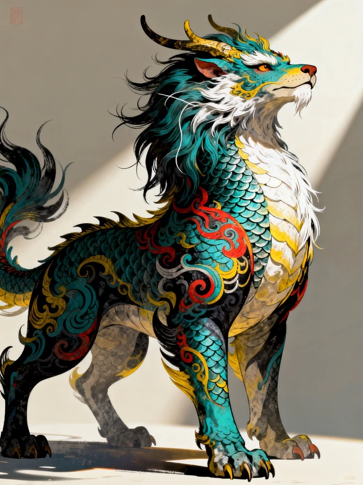 山海神兽立绘生成器