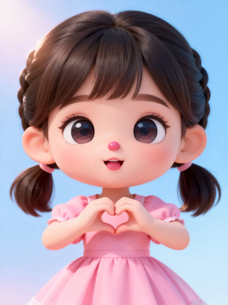 照片变Q版萌系女生