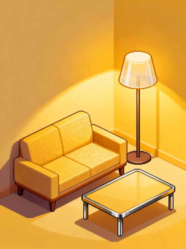 等距家居物件游戏图标生成