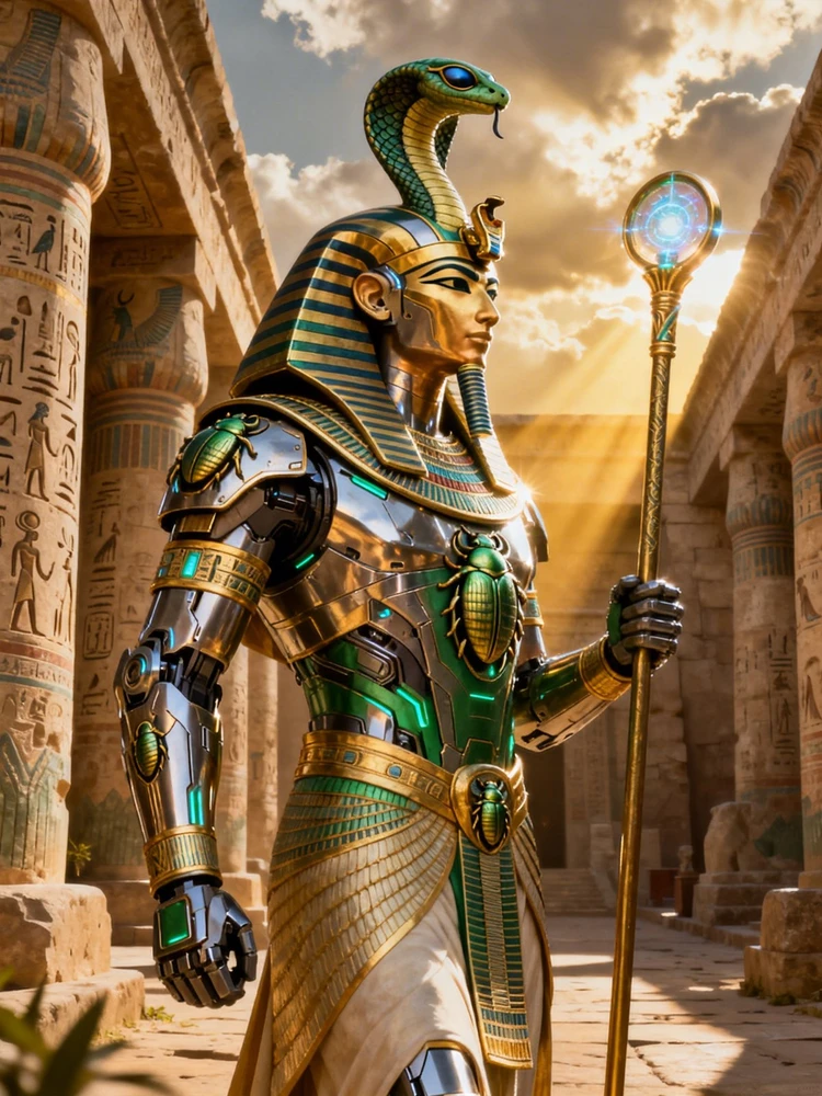 古埃及机甲战神写真