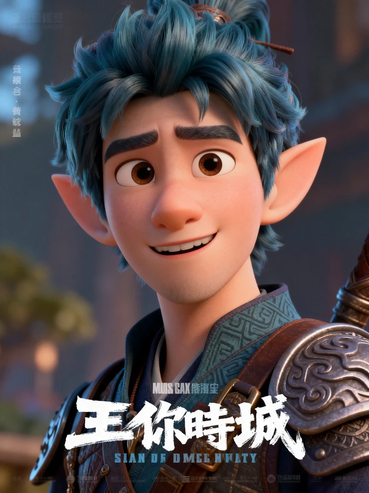 照片变3D动画电影角色