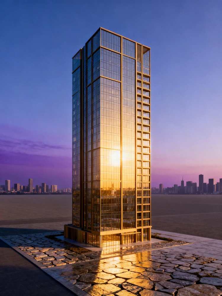 建筑方案效果图生成