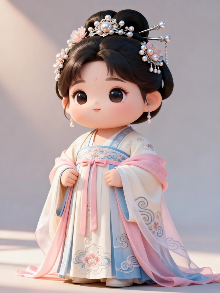 国风Q版人物形象生成