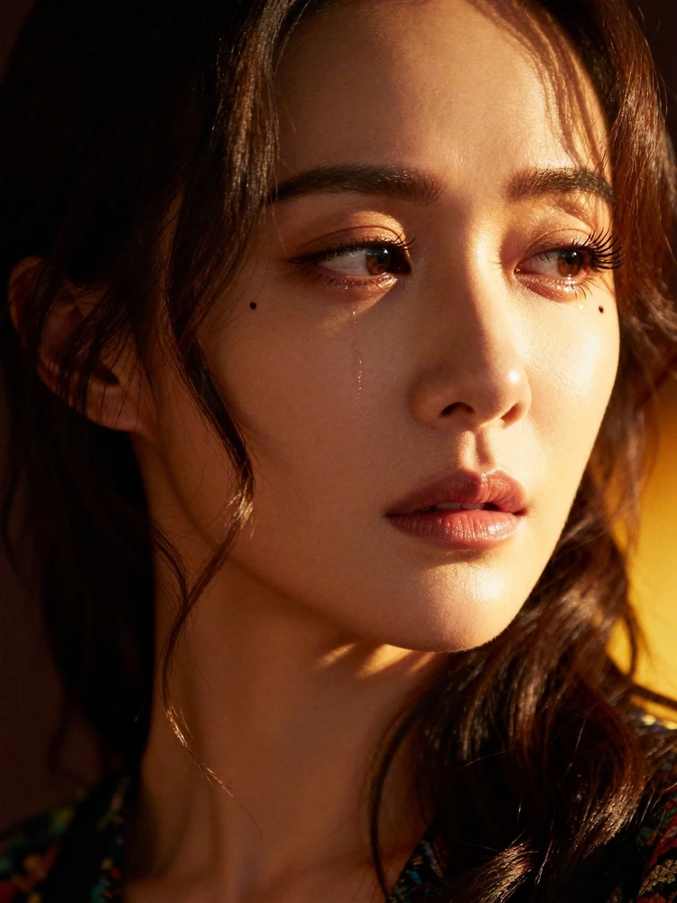 电影感人像特写写真