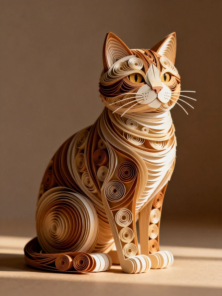 照片变3D衍纸立体艺术