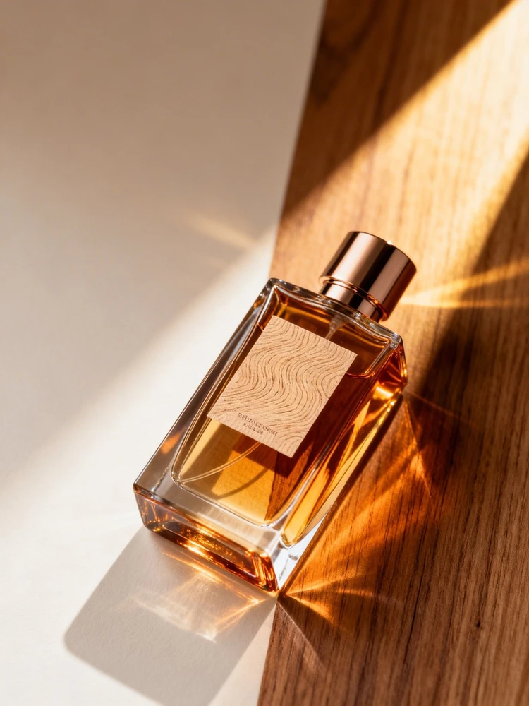 暖木琥珀光高端产品海报