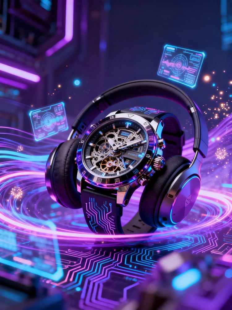 赛博朋克产品海报生成器