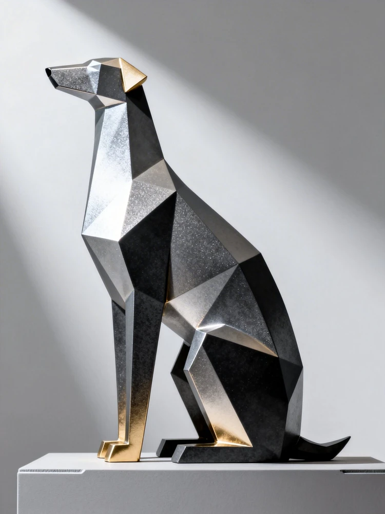 极简动物雕塑生成器