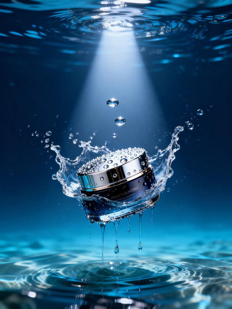 产品水下防水质感海报