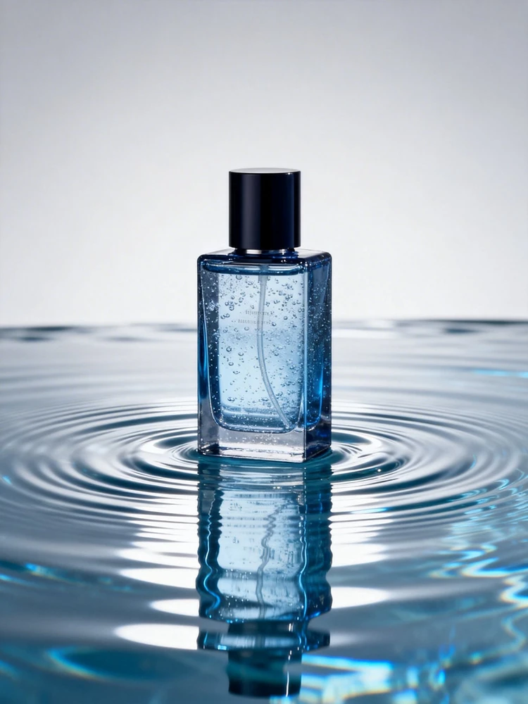 产品水面高级质感海报