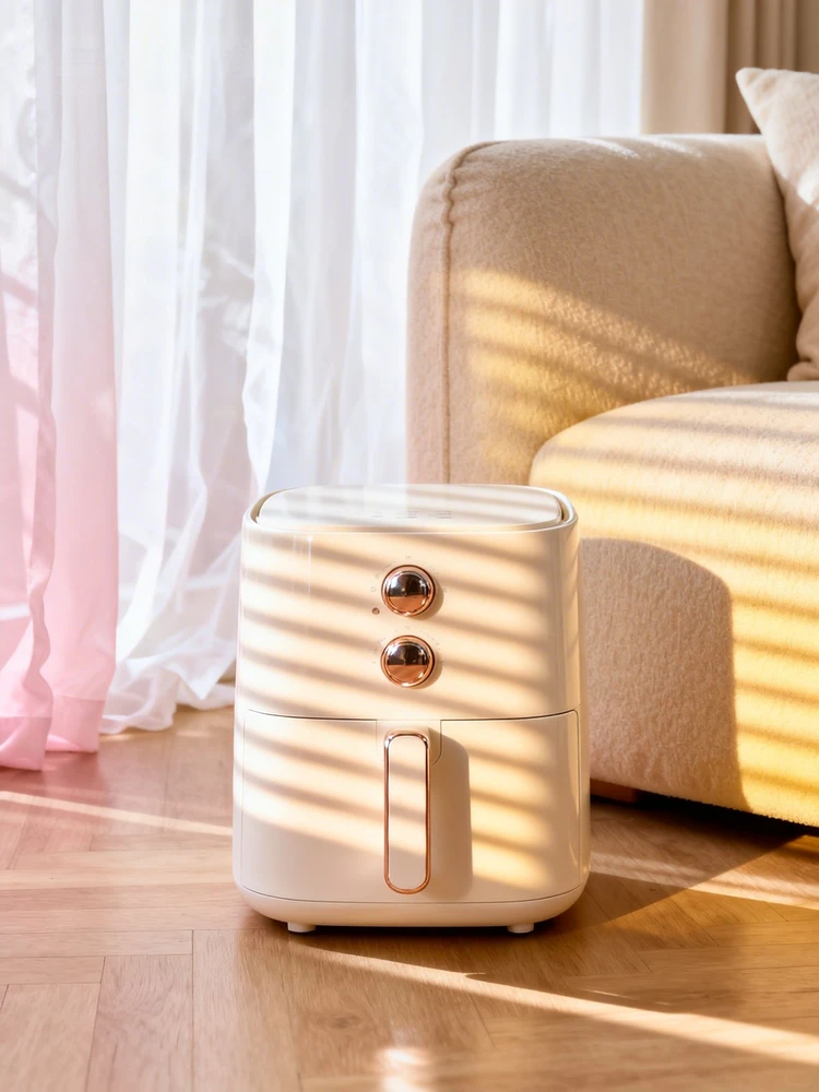 百叶窗奶油光感产品图