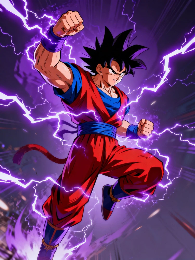 热血闪电战斗插画