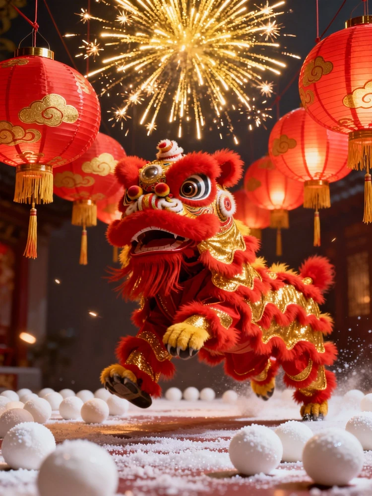 元宵喜庆民俗海报生成器