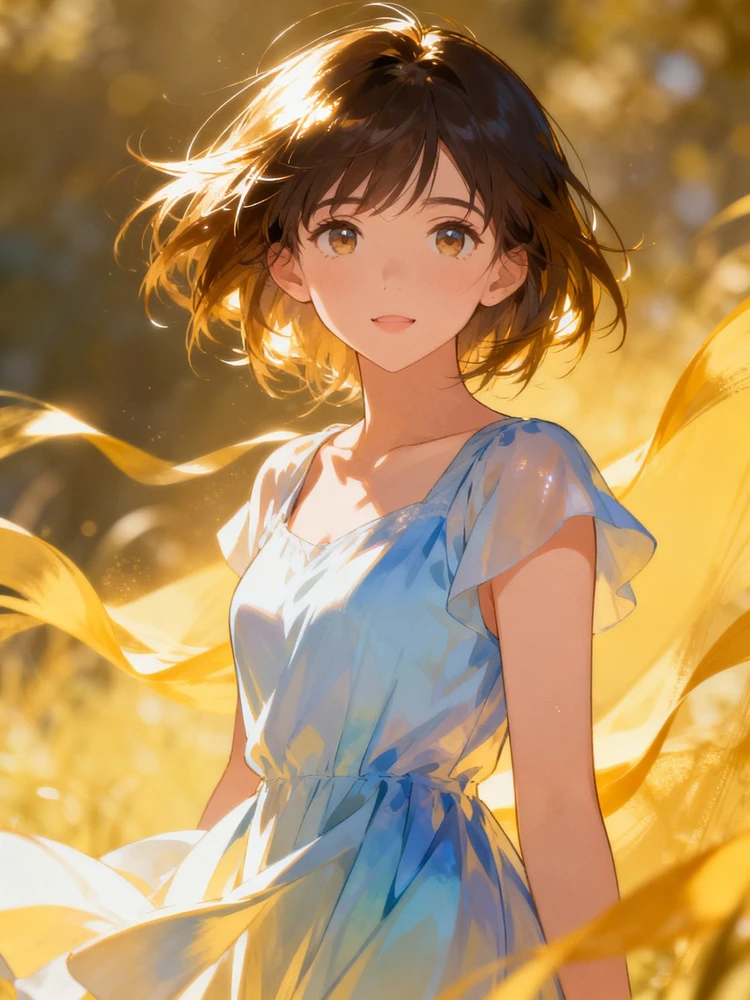 治愈光影动漫写真