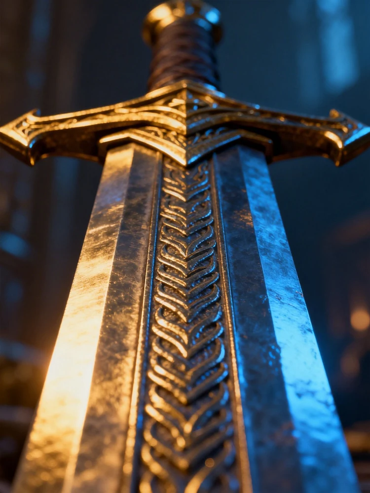 游戏道具写实建模图