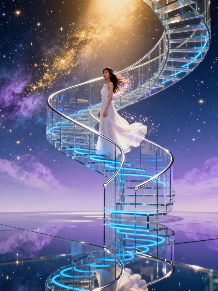 梦幻无限阶艺术海报