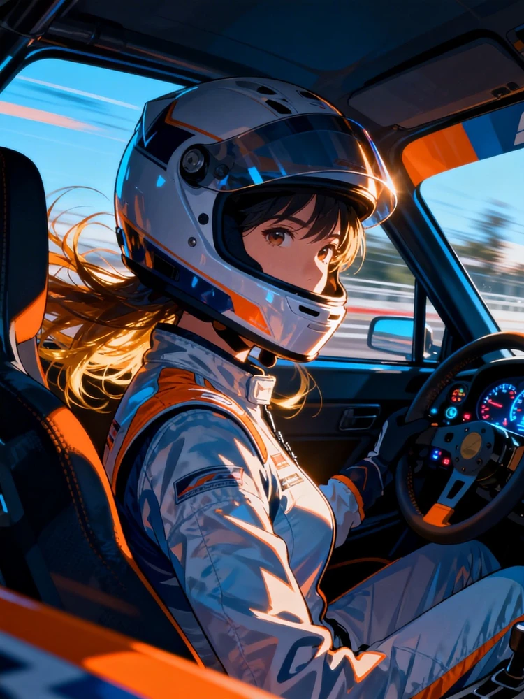 动漫赛车女主头像生成器
