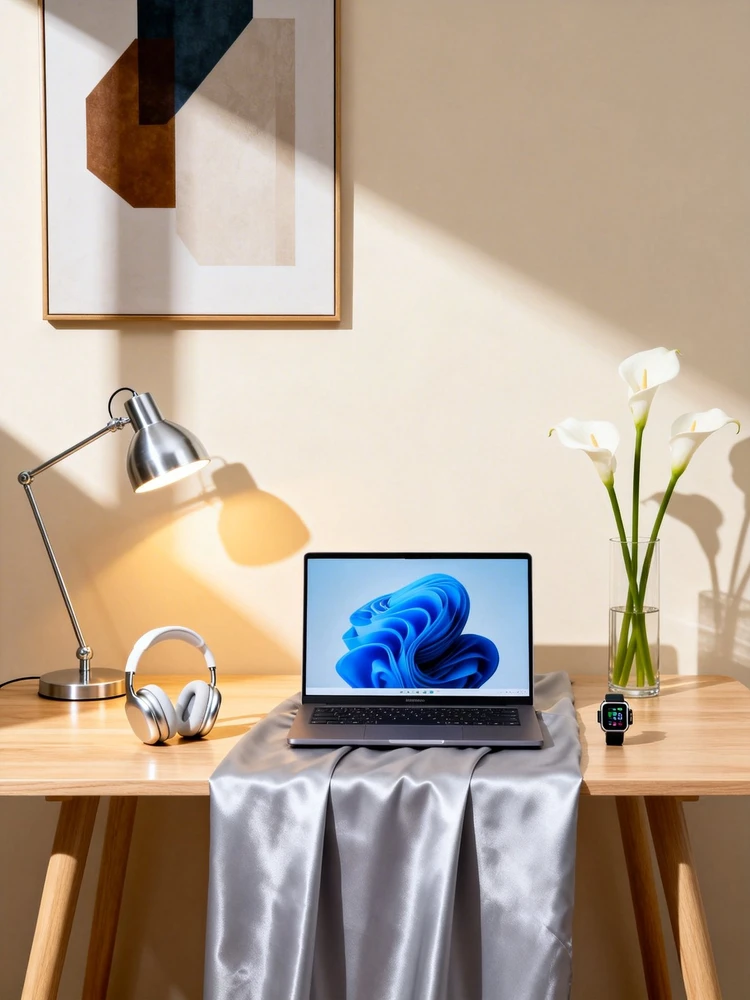 3C产品高级办公桌场景图