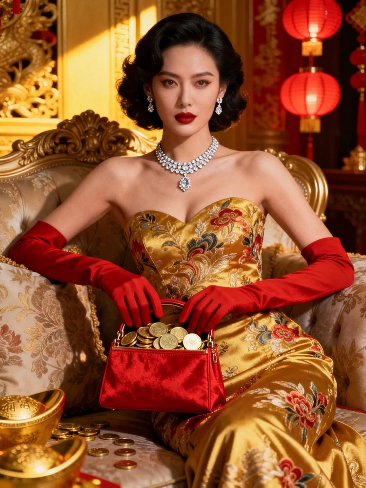 新年暴富女王写真