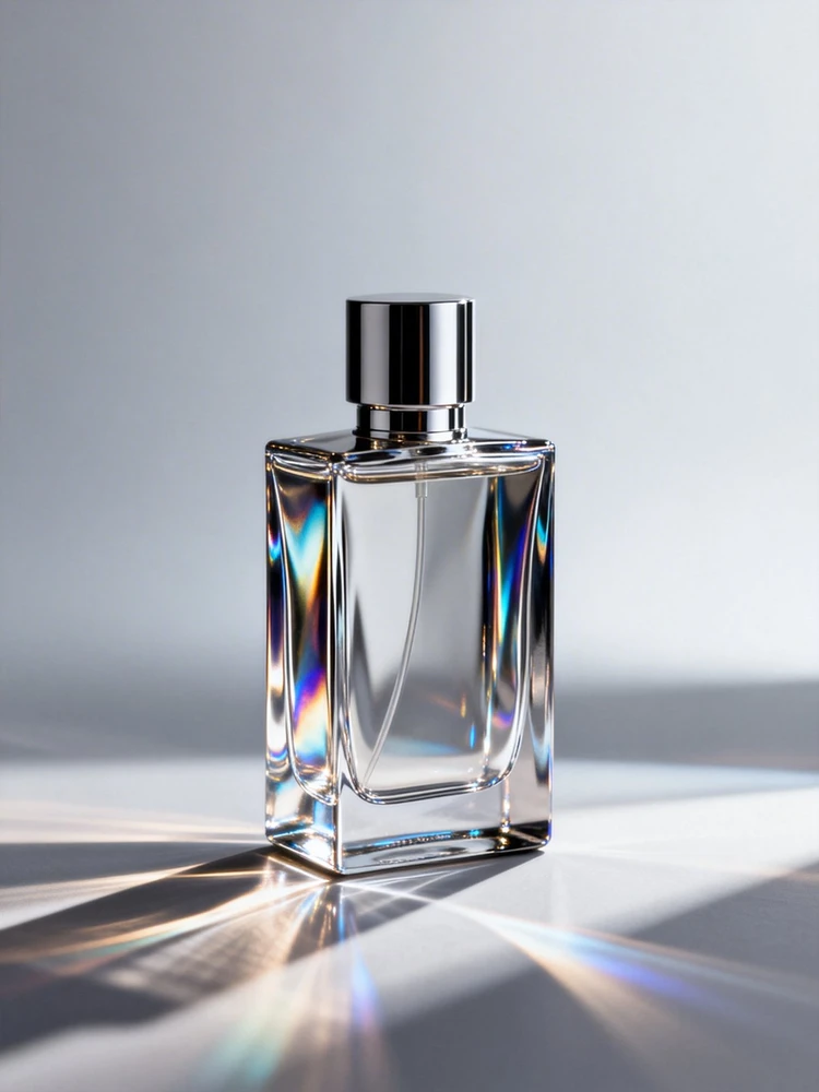 白底产品图一键变高级玻璃光感海报