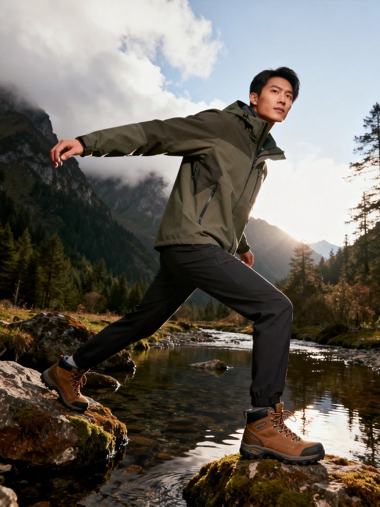 户外山野模特大片