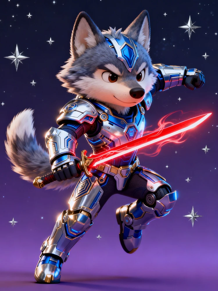 Q版动物战士角色生成