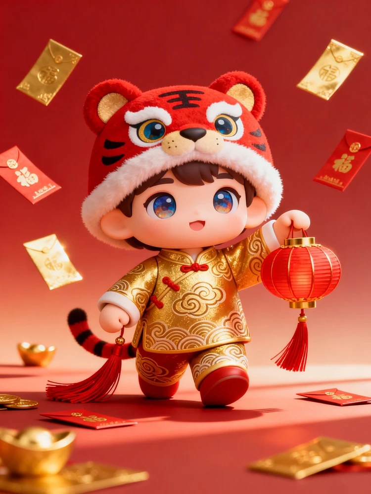 新年国潮萌偶写真