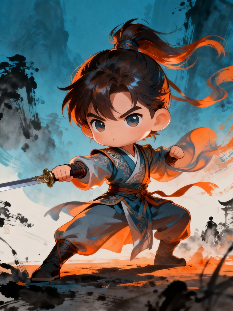 Q版武侠角色生成器