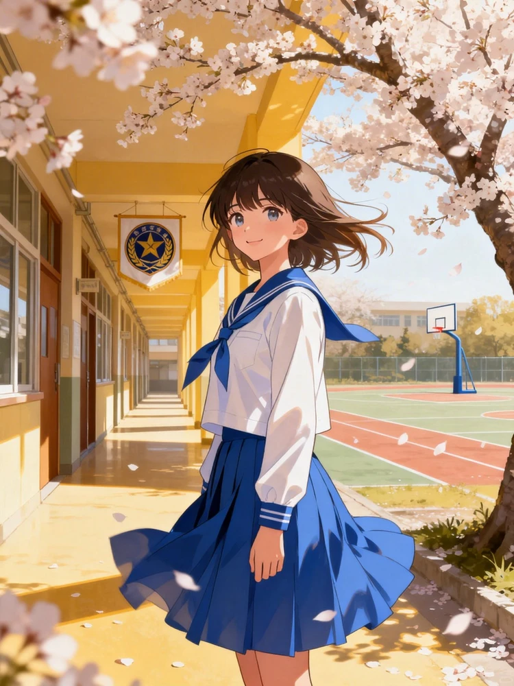 暖光校园漫画写真