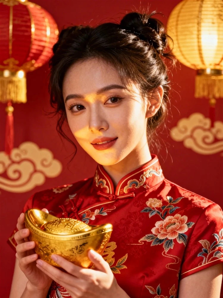 新年国风拜年写真