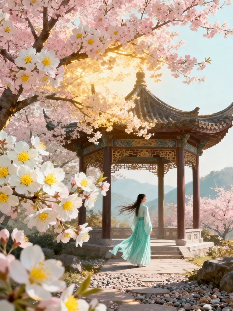 古风诗意画境生成