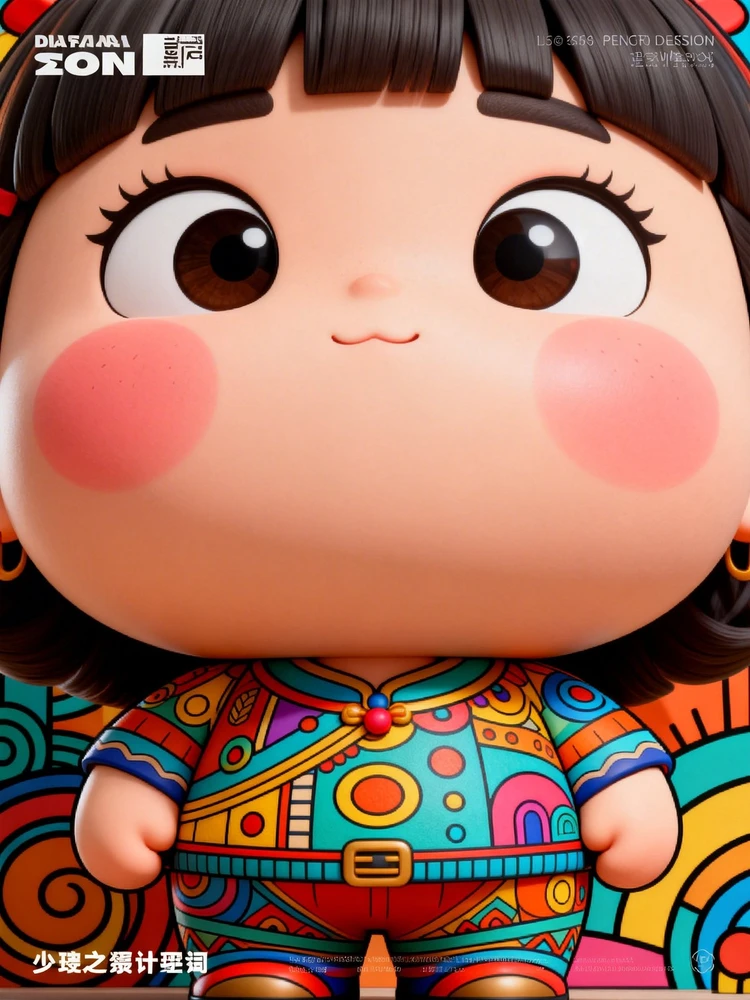 照片变夸张Q版漫画人像