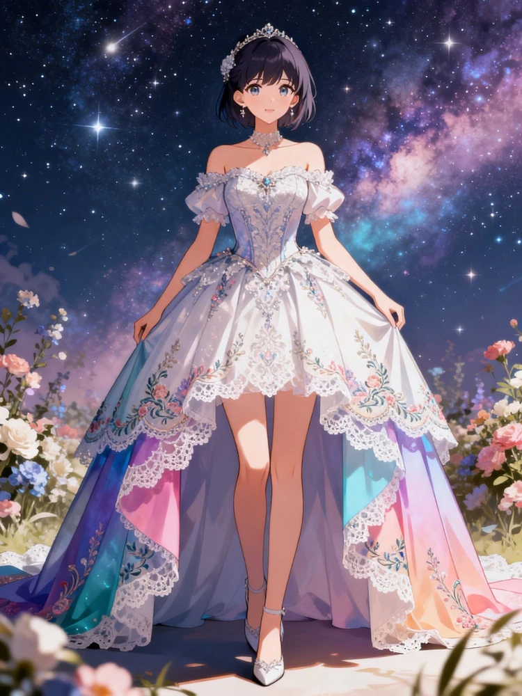 动漫公主裙换装设计