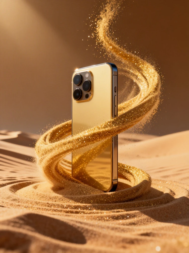 产品流金沙漠大片