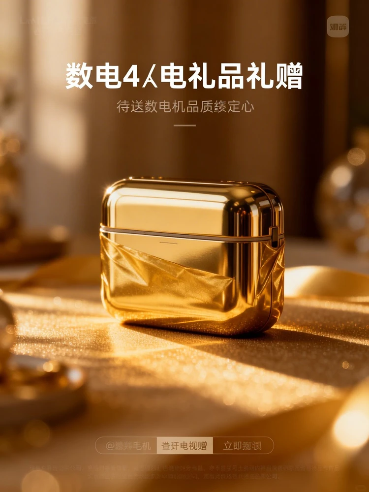 暖光纱影高级产品海报