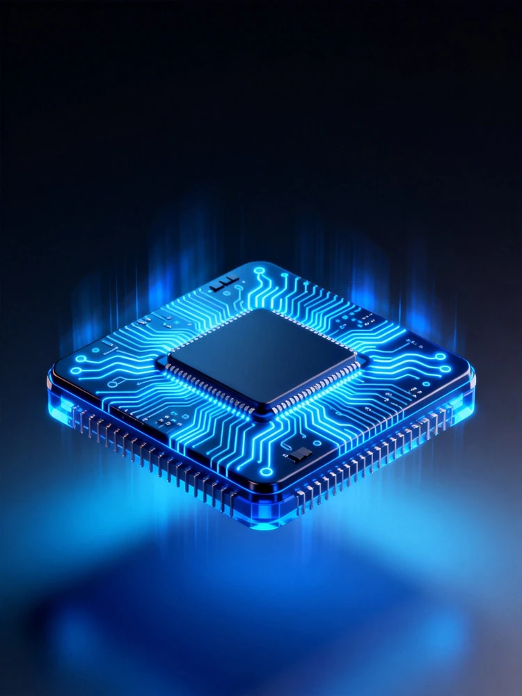 芯片科技感产品主视觉