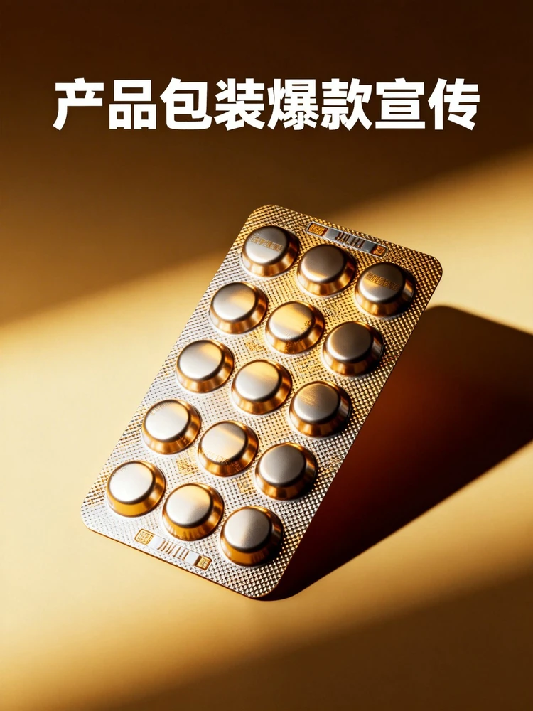 产品包装爆款宣传海报