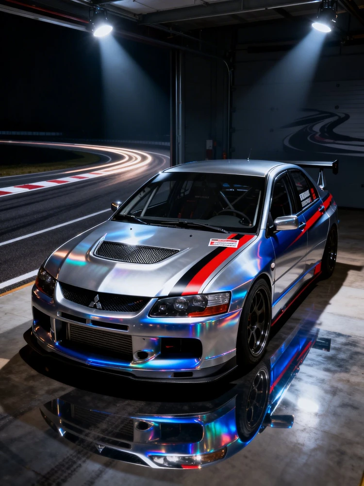 赛车金属漆质感改造