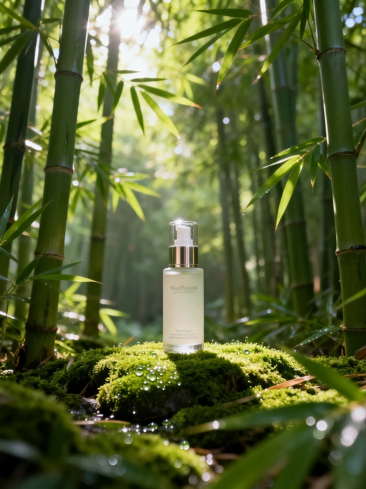 产品竹林秘境广告图